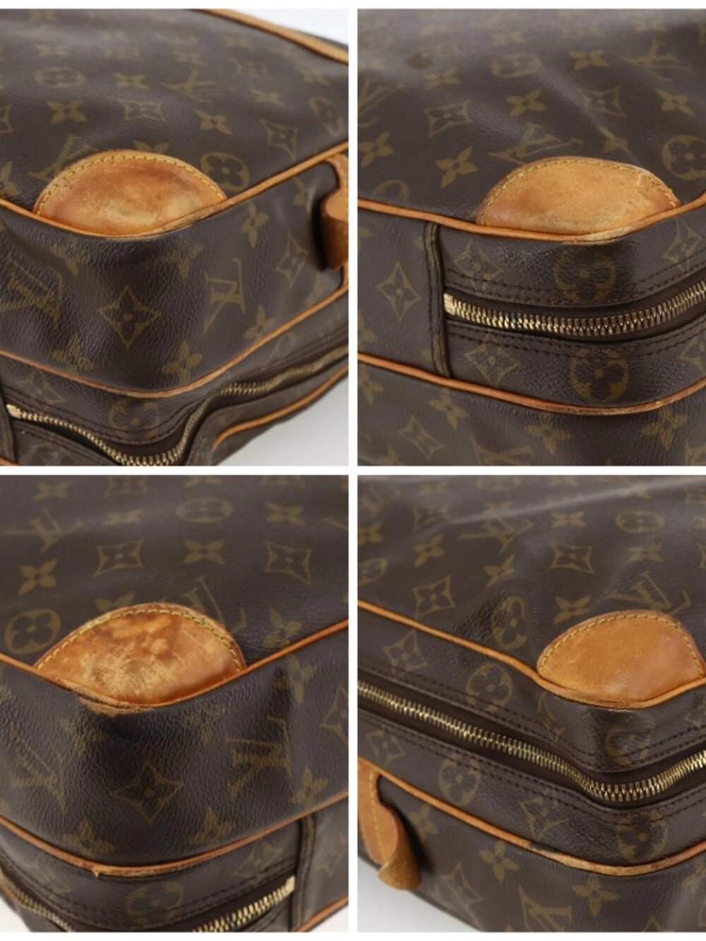 LOUIS VUITTON Porte Documents Voyage 2 Compartments Briefcase M53362 Auth ka2986 - Picture 13 of 15